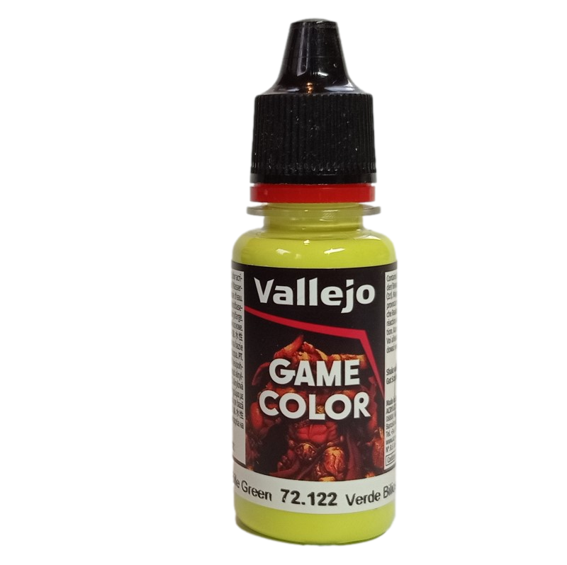 Vallejo Game Color 72.122 Bile Green - New Formula