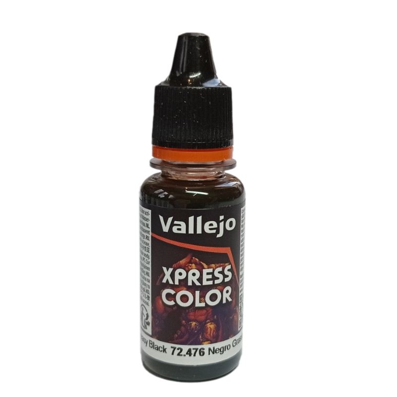 Vallejo Xpress Color 72.476 - Greasy Black