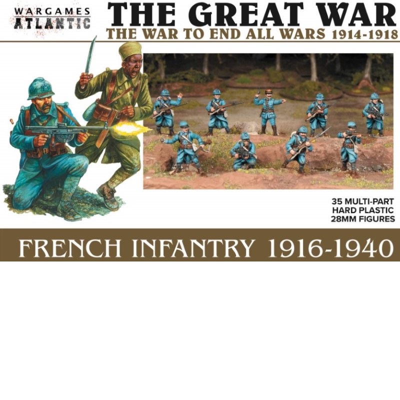 Wargames Atlantic Great War French Infantry (1916-1940)