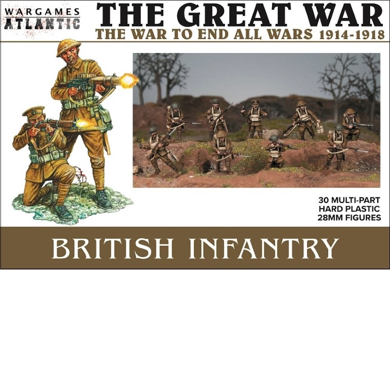 Wargames Atlantic Great War British Infantry