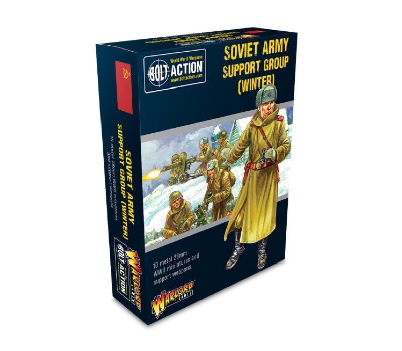 Bolt Action Soviet Army Support Group (Winter)