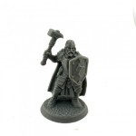 Reaper Bones Black 20343 Balzador, Male Cleric