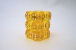 Chessex Translucent Yellow/white 16mm D6 x 12