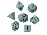 Chessex Opaque Polydice Set - Pastel Blue/black