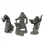 Reaper Bones USA 30087 Townsfolk (Strumpet, Blacksmith, Beggar)