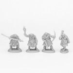 Reaper Bones Black 44086 Black Bear Tribe Cavemen (4)