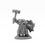 Reaper Bones Black 44107 Dark Dwarf Striker