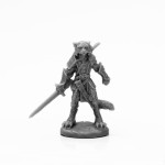 Reaper Bones Black 44117 Mal, Catfolk Warrior