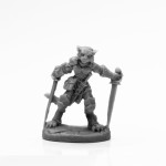 Reaper Bones Black 44118 Shadoweyes, Catfolk Rogue