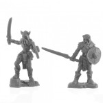 Reaper Bones Black 44141 Rune Wight Warriors (2)