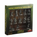 Reaper Bones Black 44149 Henchmen and Hirelings Boxed Set