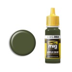 Mig Ammo Acrylic Paint - A.MIG-0002 RAL 6003 Olivgrun Opt.2 (17ml)