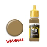 Mig Ammo Acrylic Paint - A.MIG-0105 Washable Dust (RAL 8000)  (17ml)