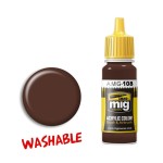 Mig Ammo Acrylic Paint - A.MIG-0108 Washable Mud (17ml)