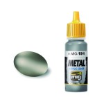 Mig Ammo Acrylic Metallic Paint - A.MIG-0191 Steel (17ml)