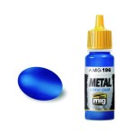 Mig Ammo Acrylic Metallic Paint - A.MIG-0196 Warhead Metallic Blue (17ml)