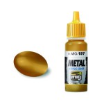 Mig Ammo Acrylic Metallic Paint - A.MIG-0197 Brass (17ml)