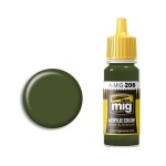 Mig Ammo Acrylic Paint - A.MIG-0206 FS 34079 (BS 641) RAF Dark Green (17ml)