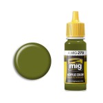 Mig Ammo Acrylic Paint - A.MIG-0270 Mitsubishi Interior Green (17ml)