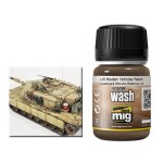 Mig Ammo Enamel Washes (35ml) - US Modern Vehicles Wash