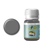 Mig Ammo Panel Line Wash (35ml) - Medium Grey