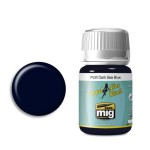 Mig Ammo Panel Line Wash (35ml) - Dark Sea Blue