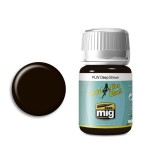 Mig Ammo Panel Line Wash (35ml) - Deep Brown