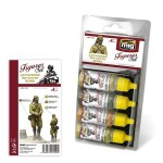 Mig Ammo Figures Set A.MIG-7040 - Japanese Infantry WWII Figures Set