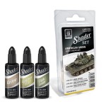 Mig Ammo Shader Set A.MIG-7322 American Green