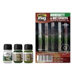 Mig Ammo Weathering Set - Humidity And Wet Effects