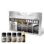 Mig Ammo Weathering Set - Wet Earth Tracks