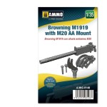 Mig Ammo 1/35 Scale Browning M1919 with M20 AA Mount