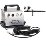 Iwata Silver Jet and Neo CN Airbrush Bundle