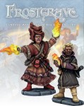 Frostgrave Elementalist and Apprentice