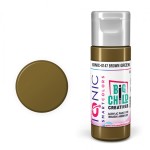 Mig IONIC-0147 Acrylic Paint - Brown Green