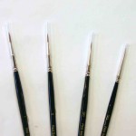 Javis Sable Brushes - Set of 4 - 1,0,3/0,5/0