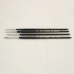 Javis Sable Brushes - Set of 4 - 3,1,0,4/0