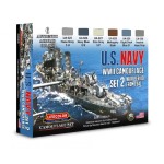 LC-CS25 LifeColor US Navy WWII Set 2 (22ml x 6)