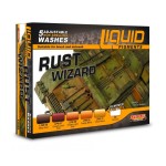 Lifecolor Liquid Pigments Rust Wizard set