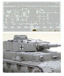 TAM12650 Tamiya 1/35 Scale Panzer IV Ausf J Zimmerit Sheet