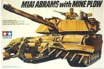 TAM35158 Tamiya 1/35 Scale M1A1 Abrams with Mine Plough