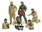 TAM35347 Tamiya 1/35 Scale US Tank Crew Euro Theatre