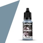 Vallejo Acrylic Polyurethane Primer 70.630 - 18ml - Steel Grey