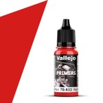 Vallejo Acrylic Polyurethane Primer 70.632 - 18ml - Bloody Red