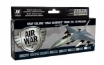 Vallejo Model Air Set - USAF Colors ''Gray Schemes'' from 70's to present