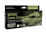 Vallejo Model Air Set - NATO MERDC Camo colours