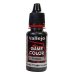 Vallejo Game Color 72.054 Dark Gunmetal - New Formula