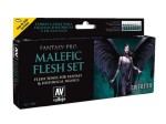 Vallejo Nocturna Fantasy-Pro Set - Malefic Flesh