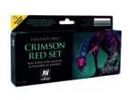 Vallejo Nocturna Fantasy-Pro Set - Crimson Red Set (8)