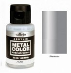 Vallejo Acrylics Metal Color - Aluminium 32ml